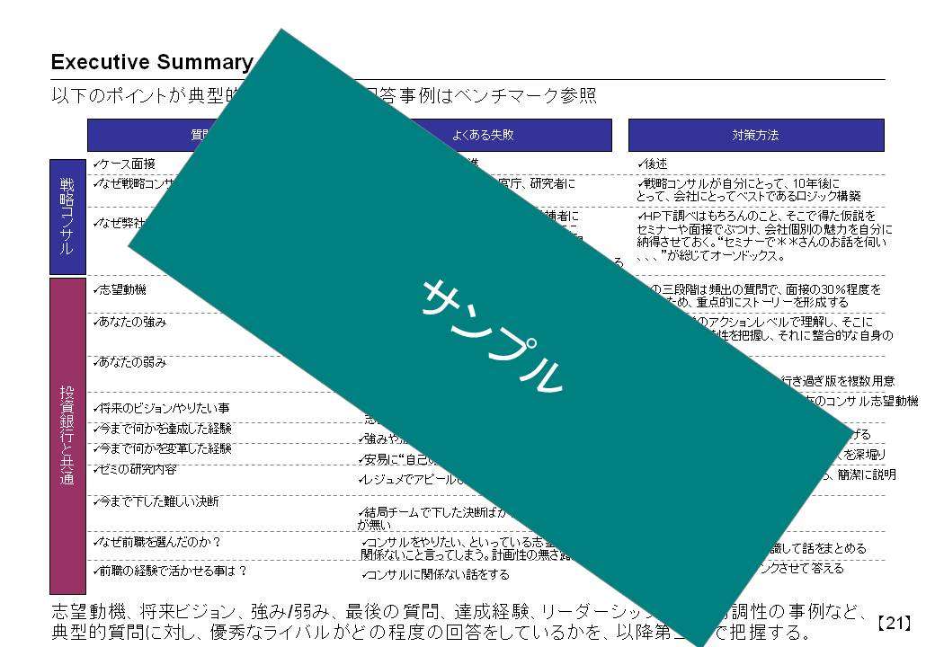 外資系戦略コンサル転職・面接対策テキスト（詳細版）